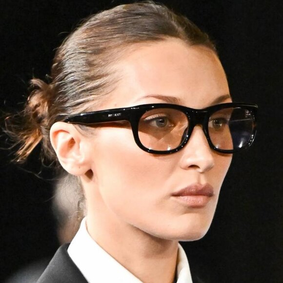 Saint Laurent SL677 003 Eyeglasses Havana 54mm Square Frame - Picture 2 of 10